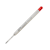 PARKER ROLLERBALL PEN REFILLS, MEDIUM, 0.8MM, RED, EACH
