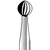Dental-Burs - Tungsten Carbide (Jet) Round Shank RA 204