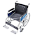 LIV WHEELCHAIR 60X20CM HEAVY DUTY SEAT WIDTH 51CM 130KG EA