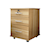 Miami Bedside Table Cabinet With Wheels